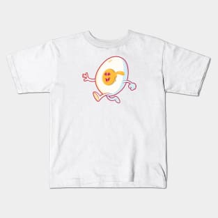 Running Egg! Kids T-Shirt